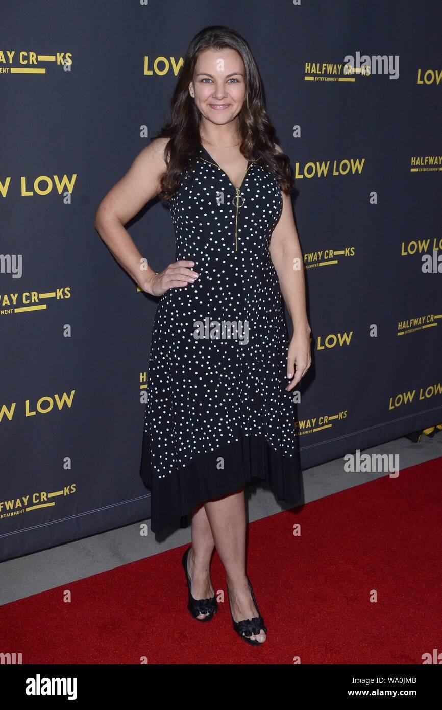 Los Angeles, CA. Août 15, 2019. Lauren White aux arrivées de FAIBLE FAIBLE Premiere, ArcLight Hollywood, Los Angeles, CA 15 août 2019. Credit : Priscilla Grant/Everett Collection/Alamy Live News Banque D'Images