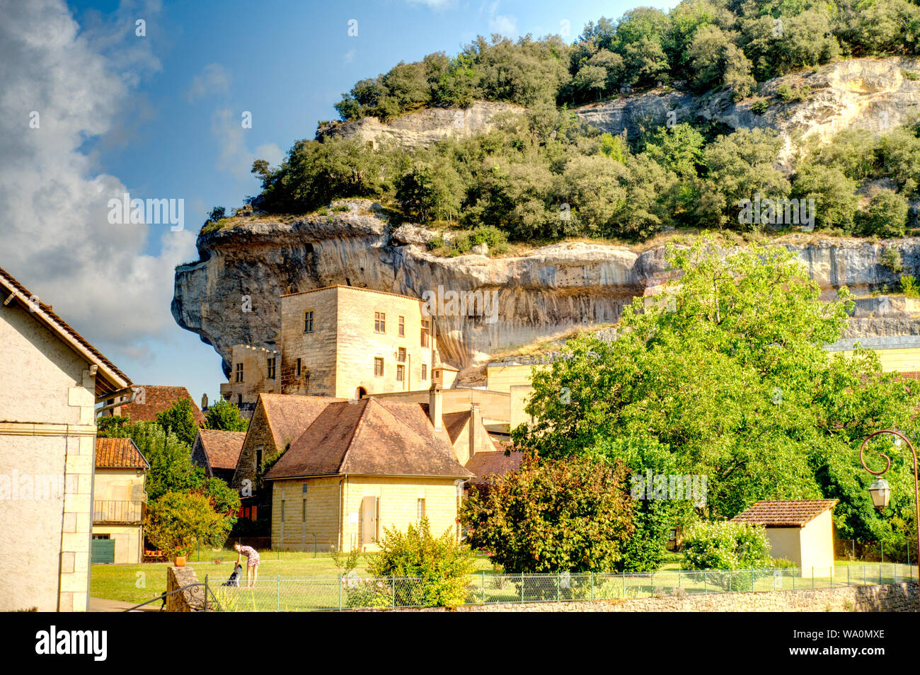 Les Eyzies, Dordogne, France Banque D'Images