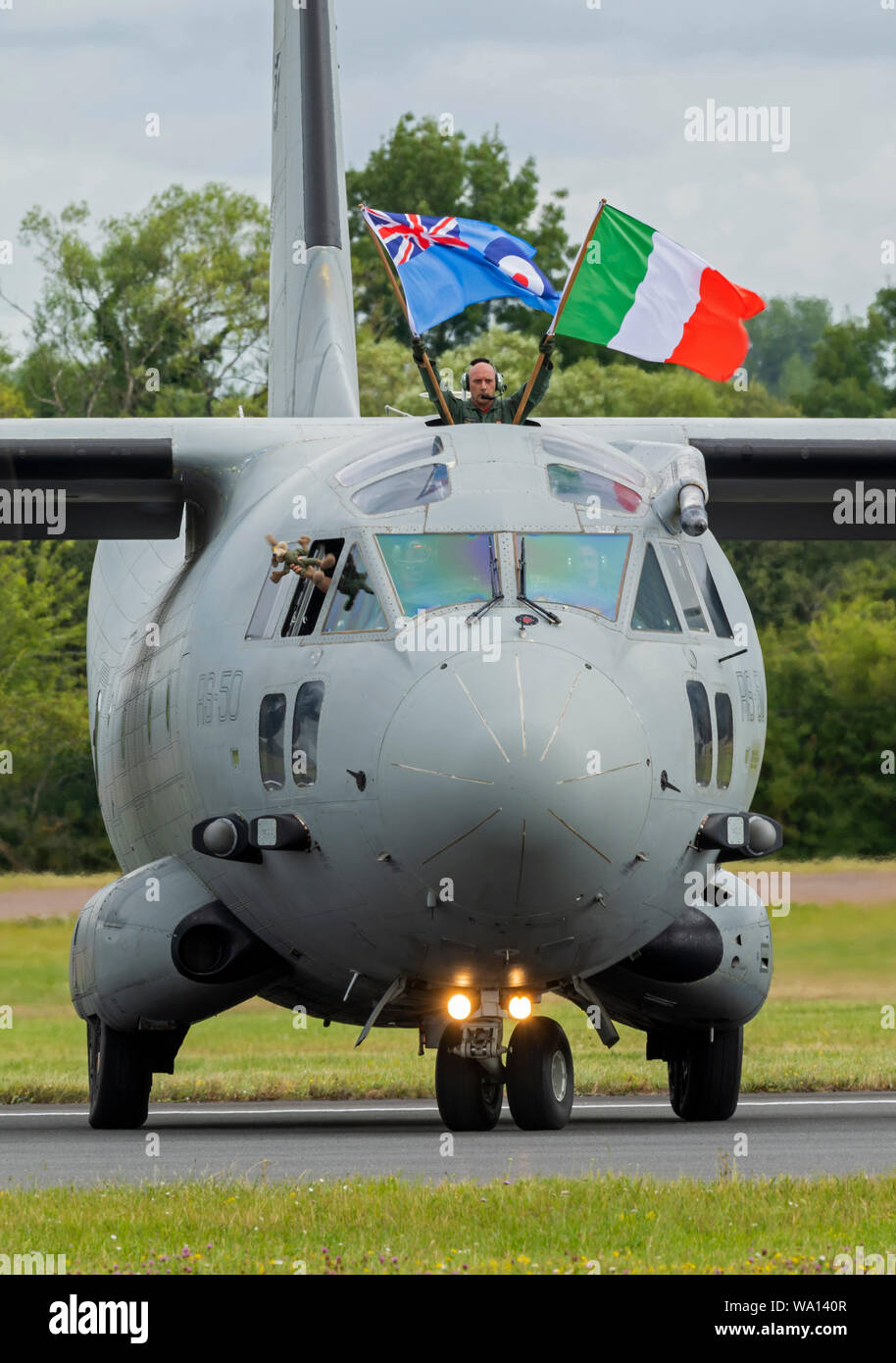 Leonardo C-27J Spartan au Royal International Air Tattoo 2019 Banque D'Images
