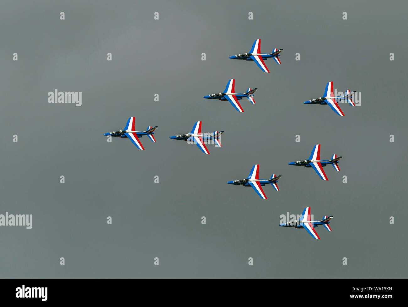 Patrouille de France l'affichage à l'Royal International Air Tattoo 2019 Banque D'Images