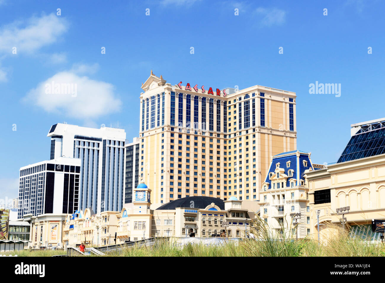 L'hôtel et casino Caesars, Atlantic City, New Jersey, USA Banque D'Images