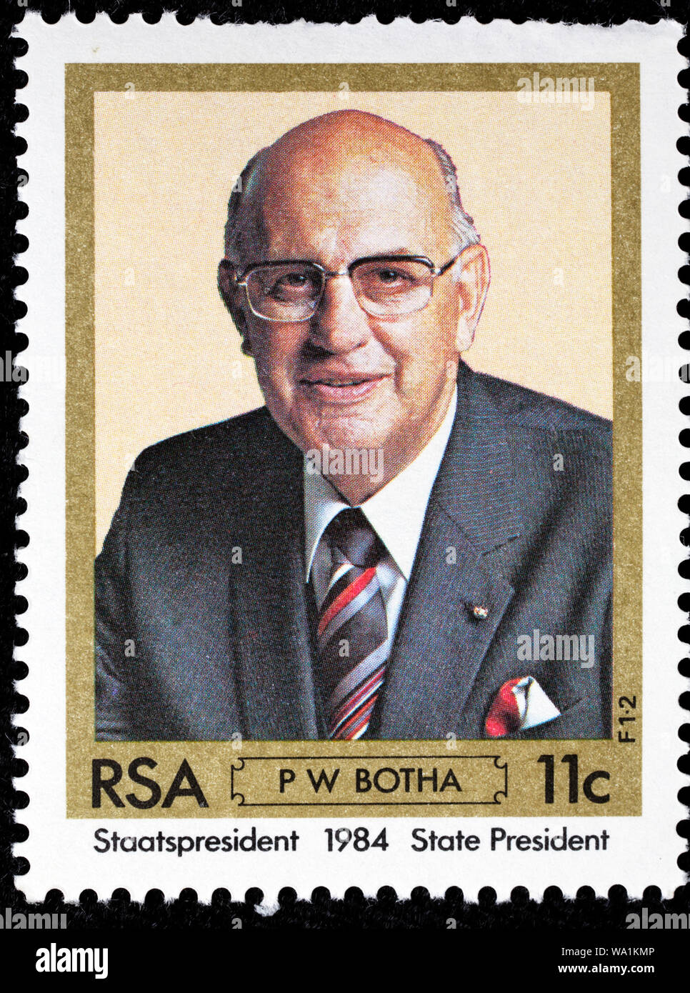 Pieter Willem Botha, P.W. Botha (19162006), président de l'Afrique du
