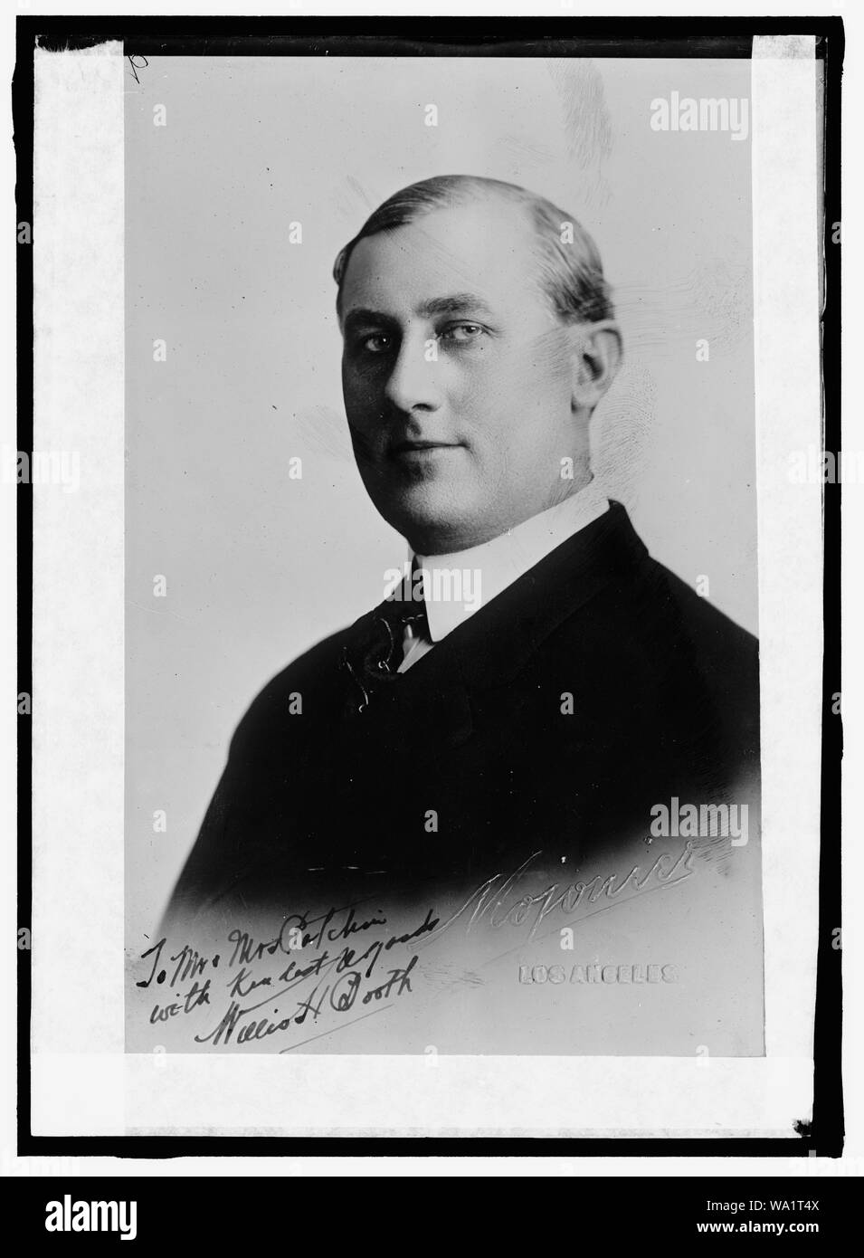 BOOTH, WILLIS H. Banque D'Images