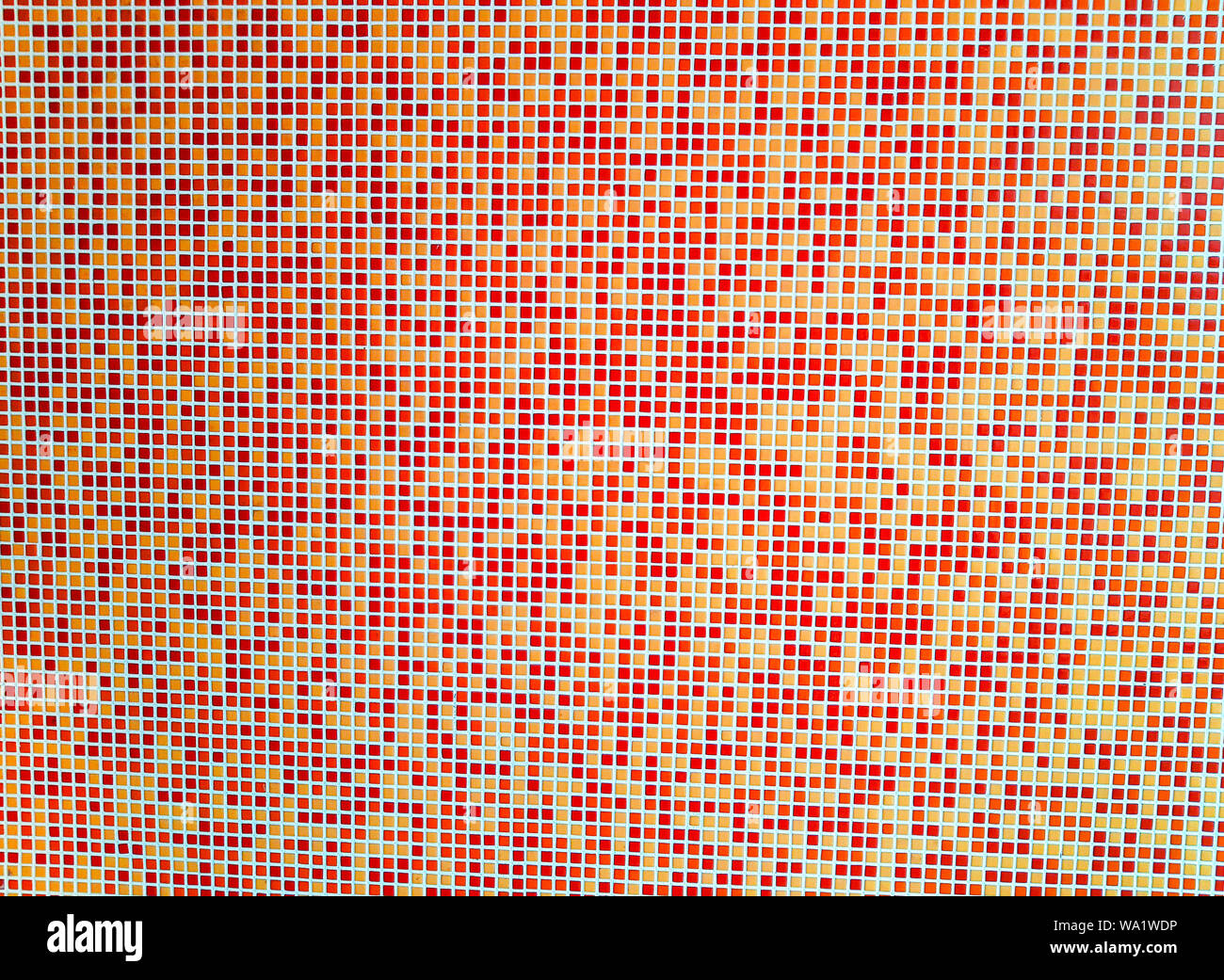 La texture du mur de carreaux en céramique, carreaux de céramique, l'art abstrait motif pour arrière-plan. Banque D'Images