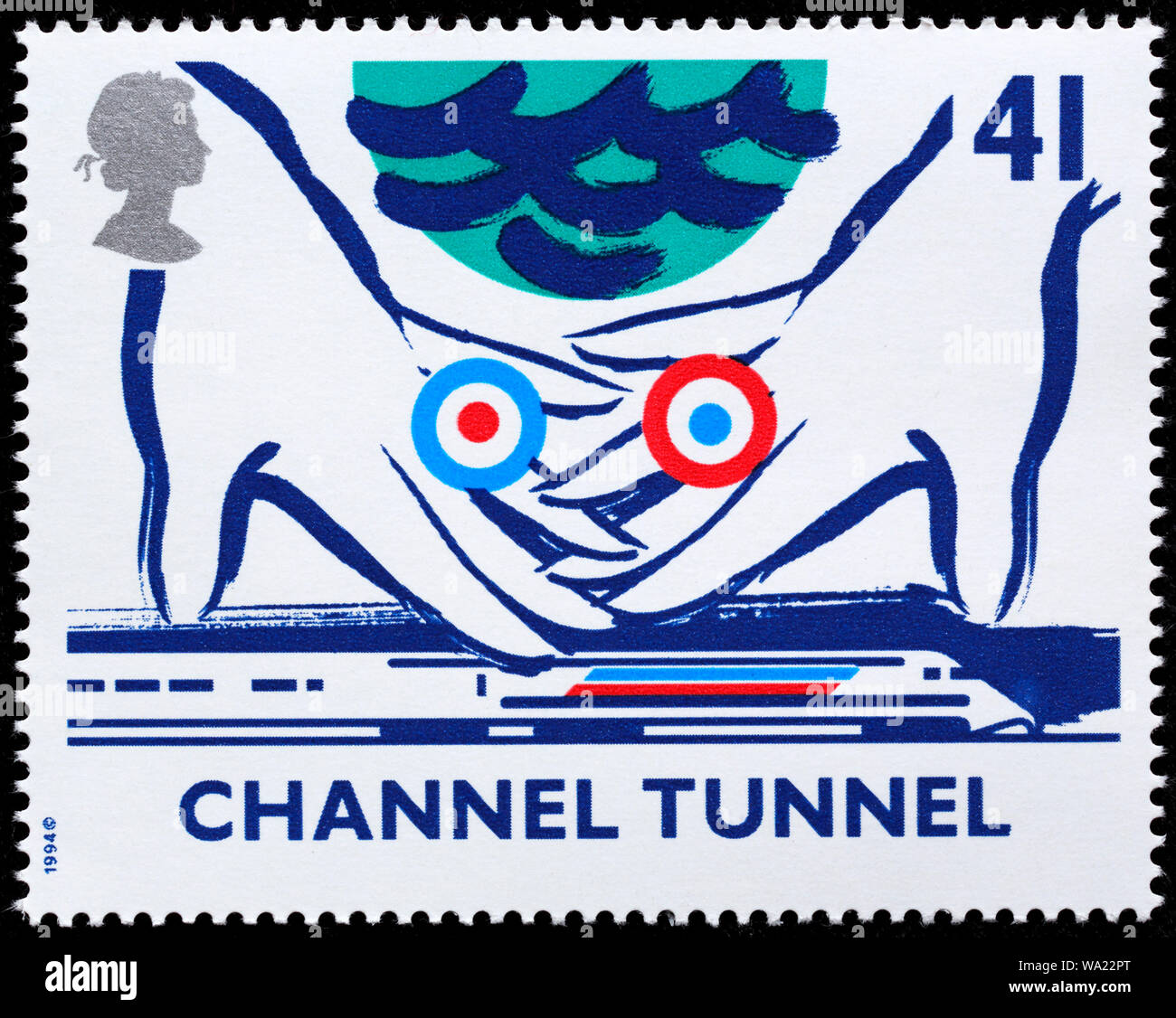 Channel Tunnel 1994 Banque d'image et photos - Alamy