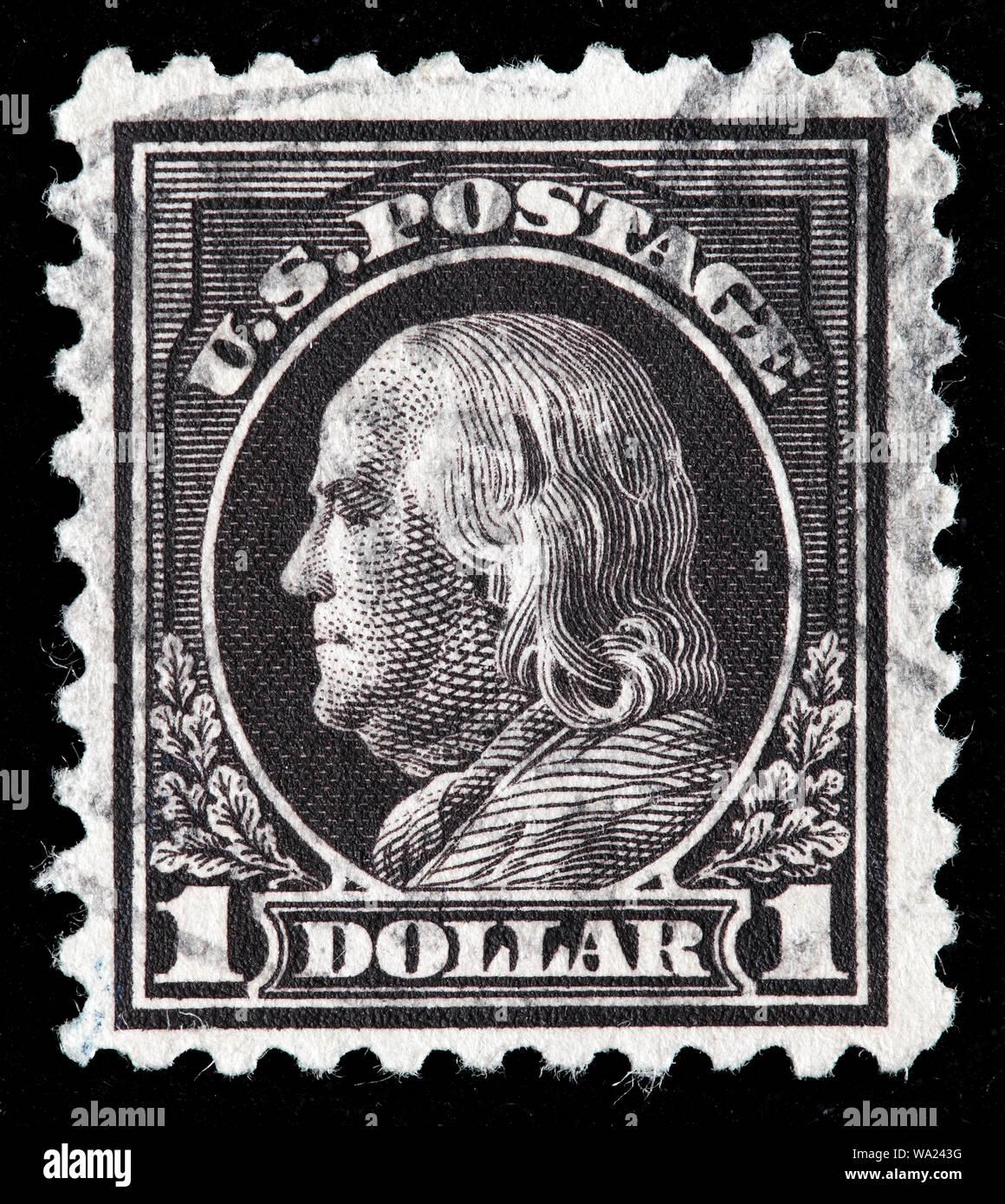 Benjamin franklin stamp Banque de photographies et d’images à haute ...
