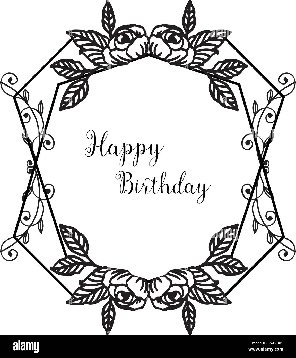 Carte De Voeux Elegante Carte D Invitation Joyeux Anniversaire La Texture D Ossature Motif Floral Frame Vector Illustration Image Vectorielle Stock Alamy Carte De Voeux Elegante Carte D Invitation Joyeux Anniversaire La Texture D Ossature Motif Floral Frame Vector Illustration Image Vectorielle Stock Alamy