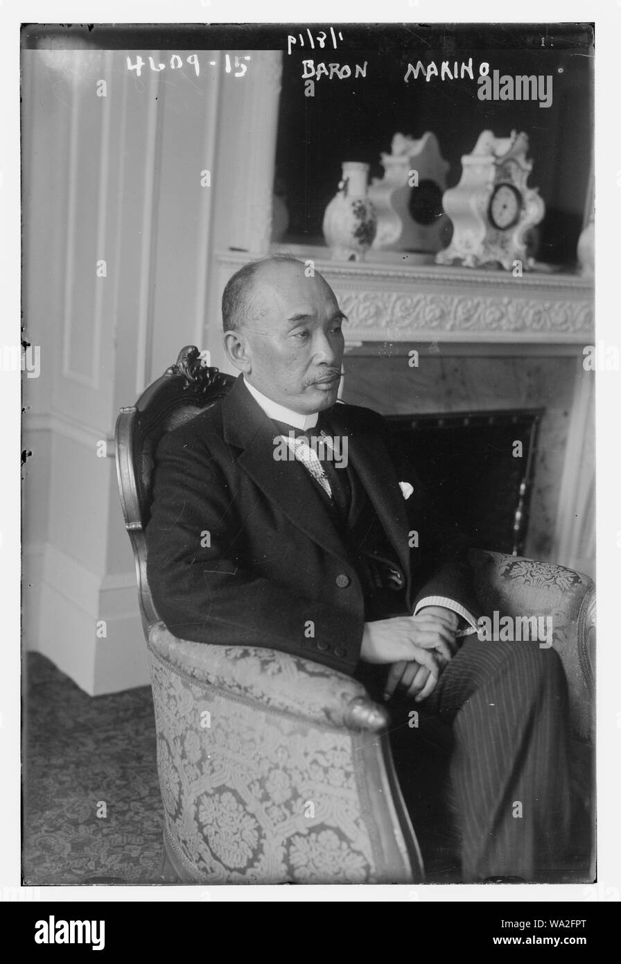 Baron Makino Banque D'Images
