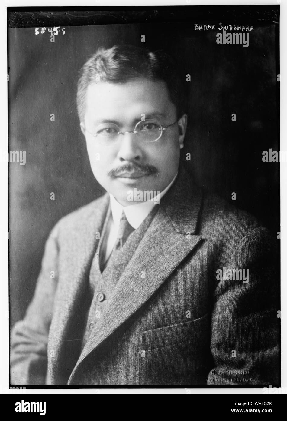 Baron Shidehara Banque D'Images