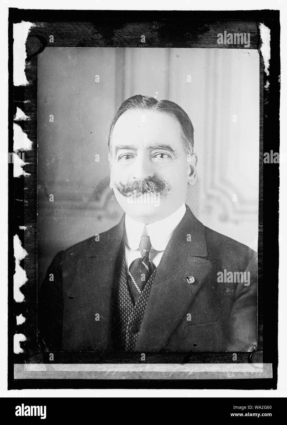 Le Baron de Broqueville Banque D'Images