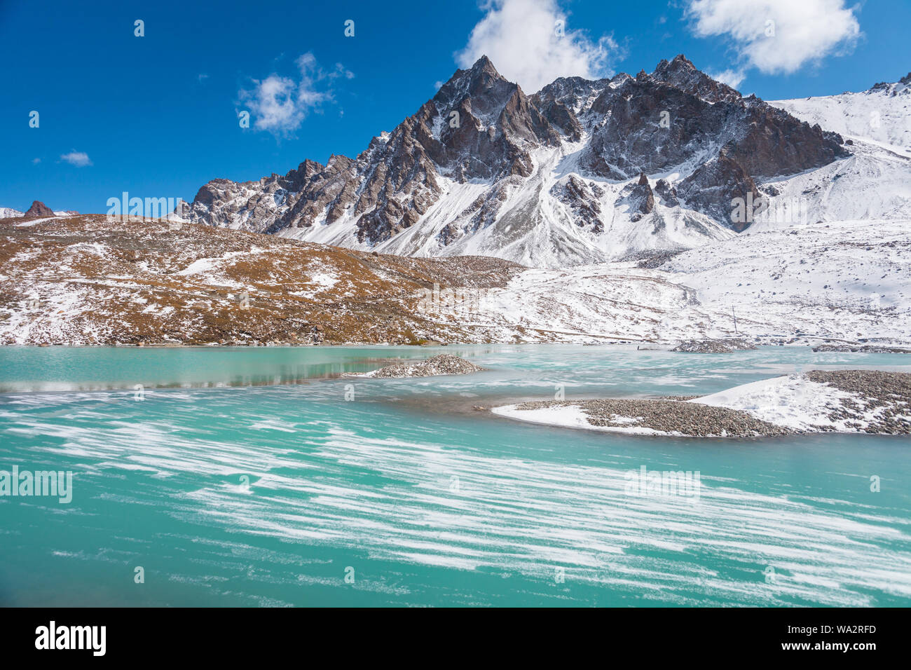 Les beaux paysages du Xinjiang Banque D'Images