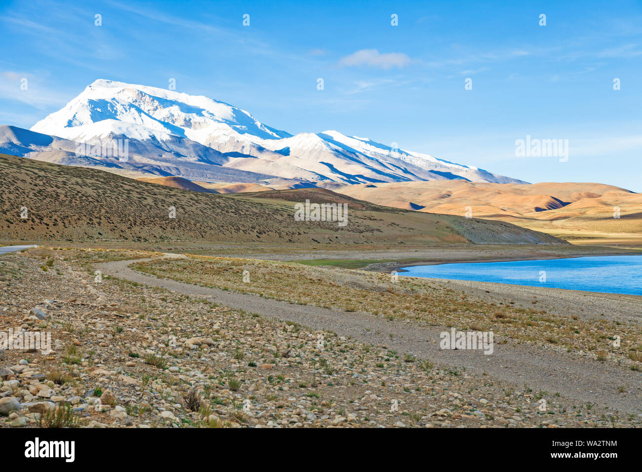 Des paysages du Tibet Banque D'Images