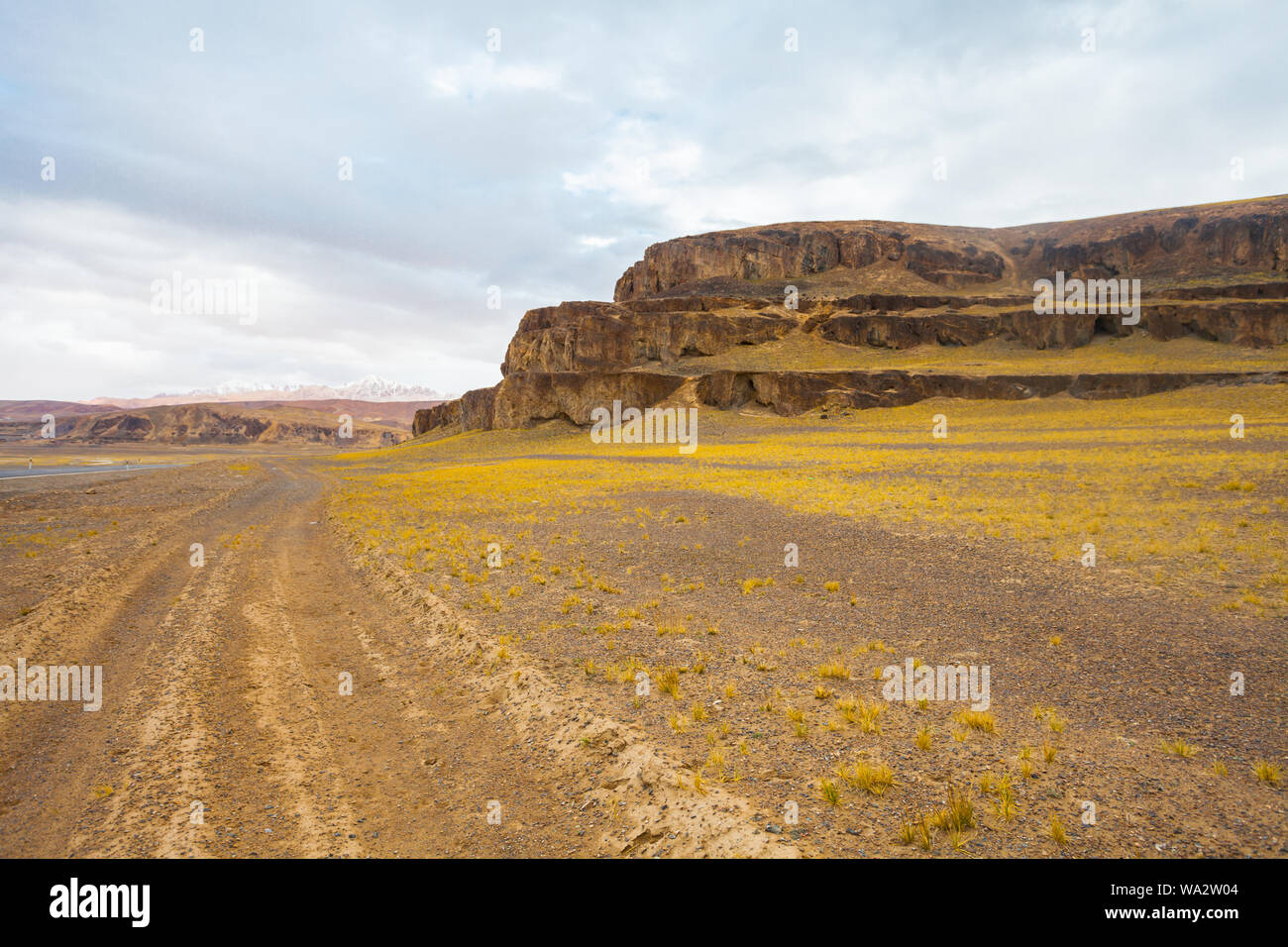 Des paysages du Tibet Banque D'Images