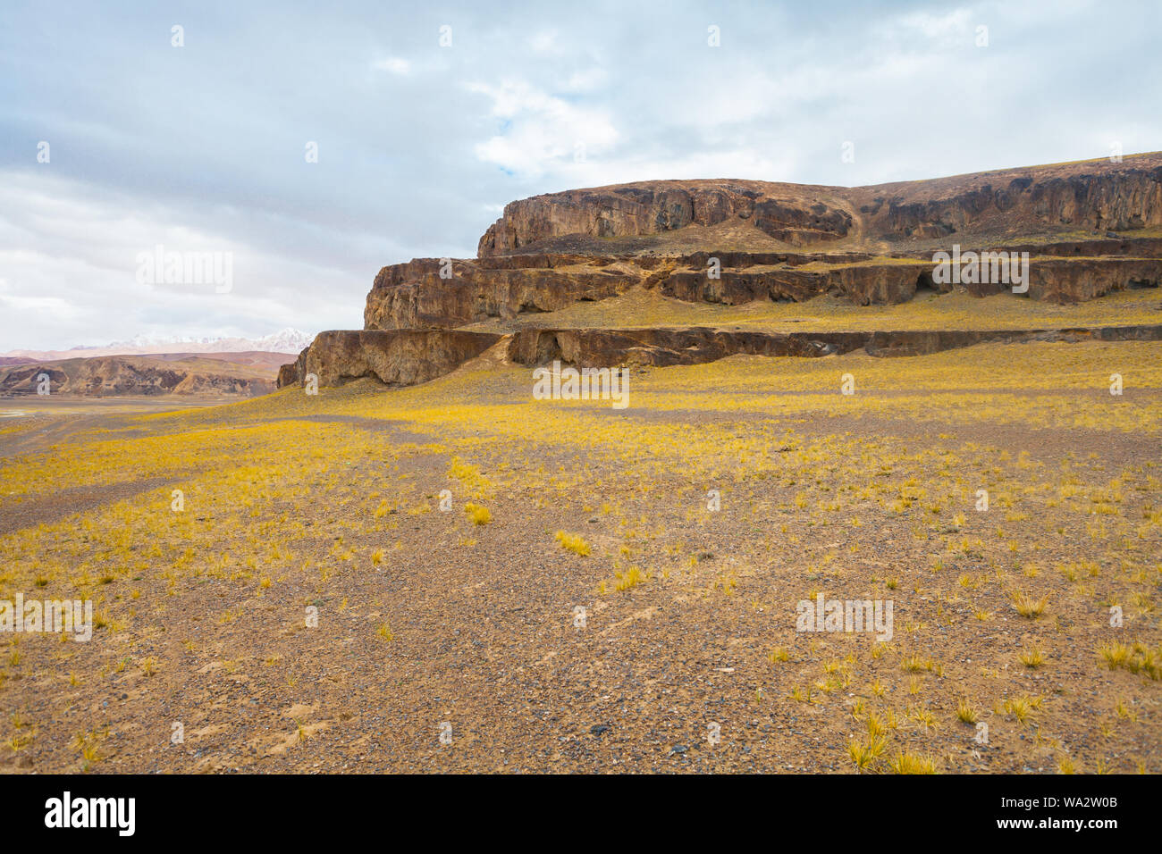 Des paysages du Tibet Banque D'Images