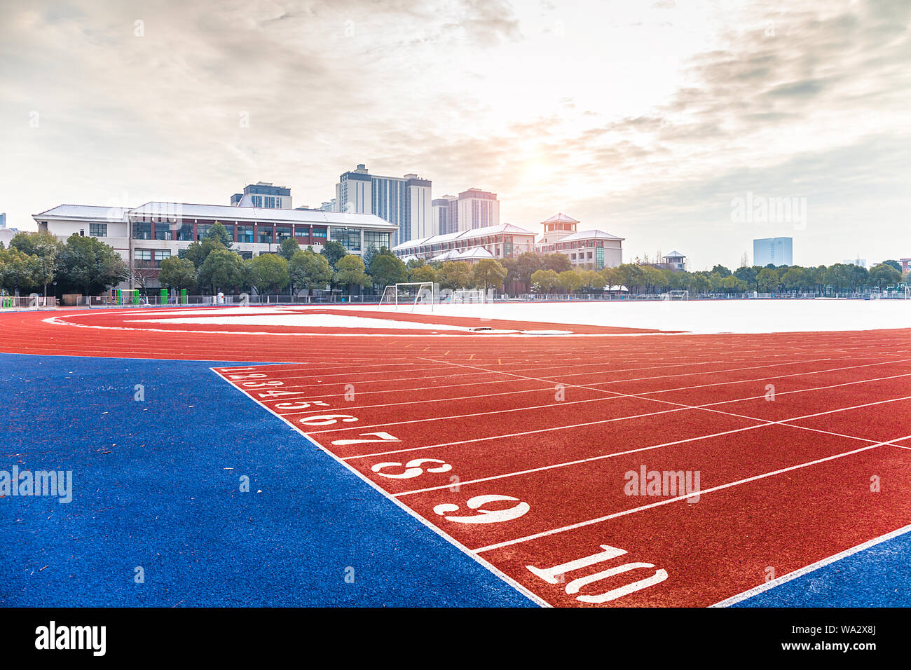 Les stades de sports de neige et de l'architecture Banque D'Images