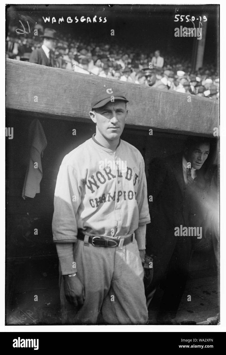 Bill Wambsganss, Cleveland AL (baseball) Banque D'Images