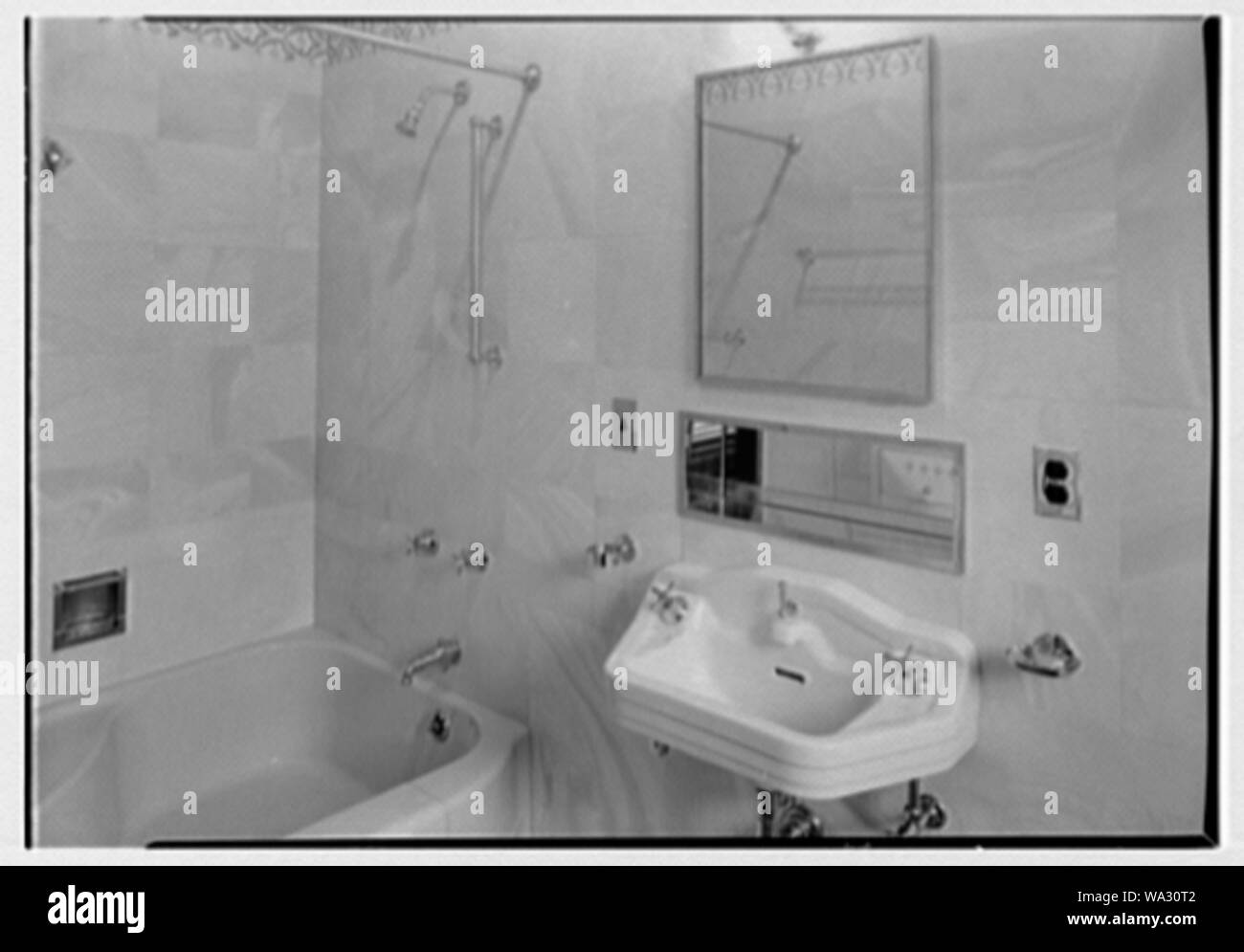 Billy Rose, résidence à Mount Kisco, new York. Banque D'Images