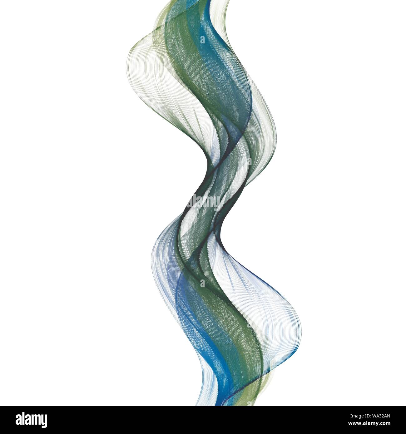 Abstract wave design element Illustration de Vecteur