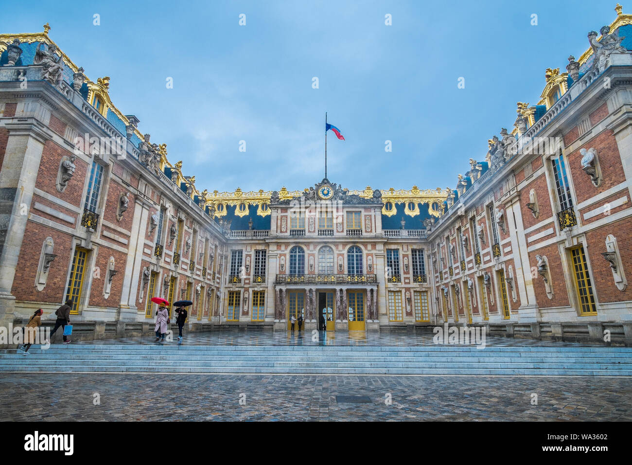 Paris Versailles Banque D'Images