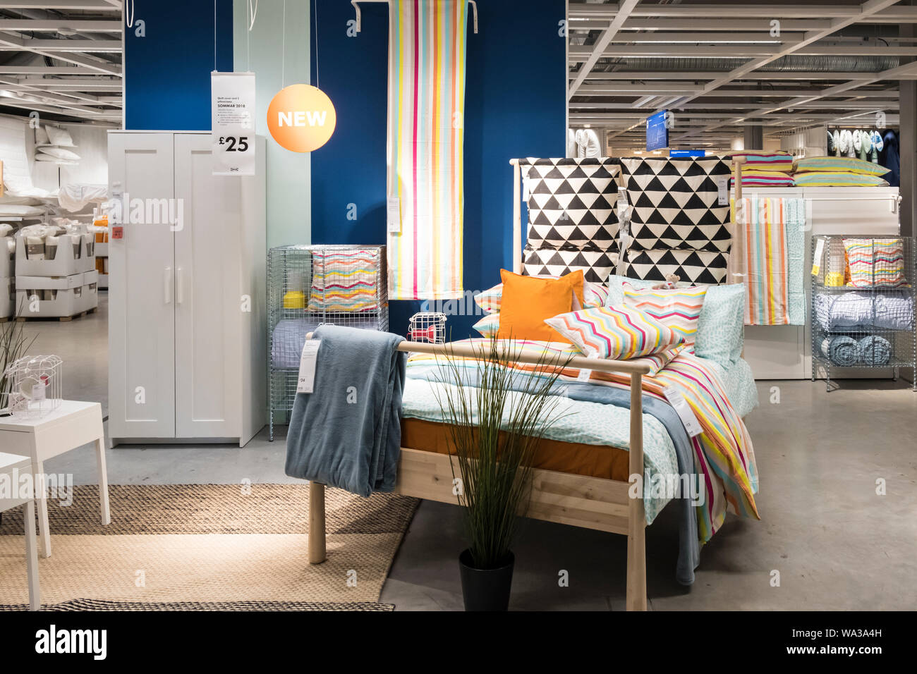 Prix Ikea d'affichage en magasin Ikea Banque D'Images