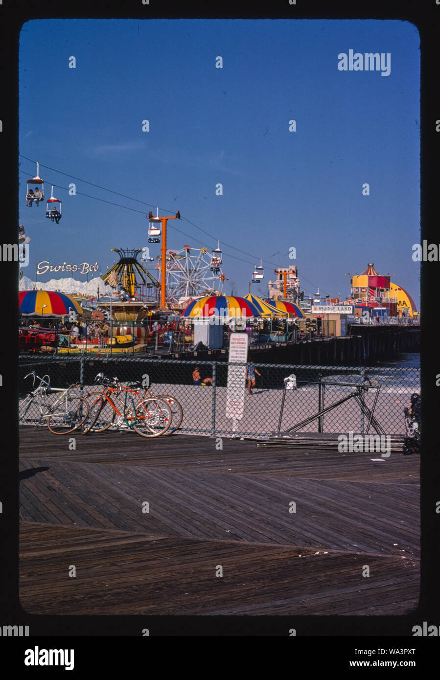 Promenade et Casino Pier, Seaside Heights, New Jersey Banque D'Images