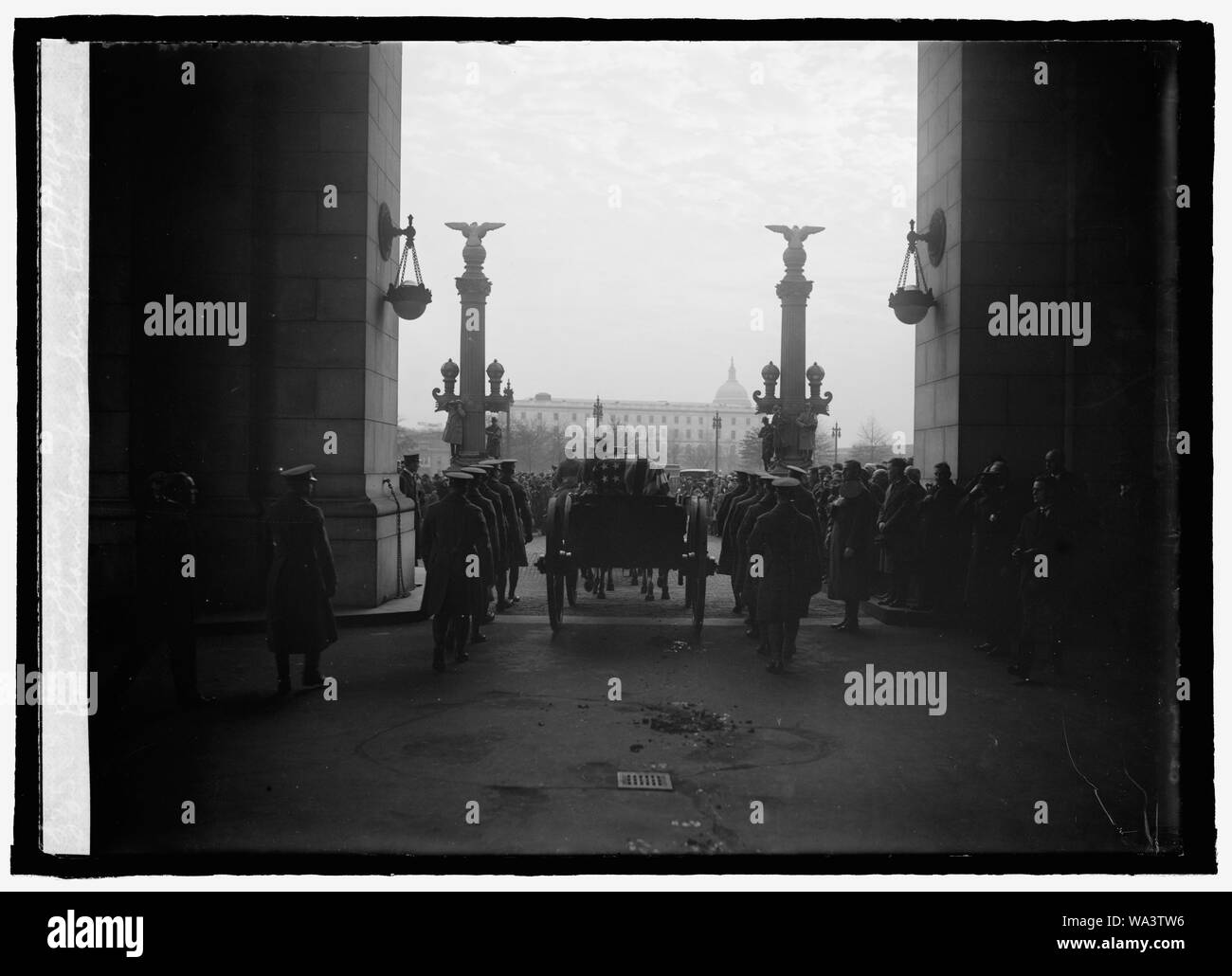 Corps de Sam Gompers prises à partir de la gare Union, Washington, D.C. [], 12/16/24 Banque D'Images