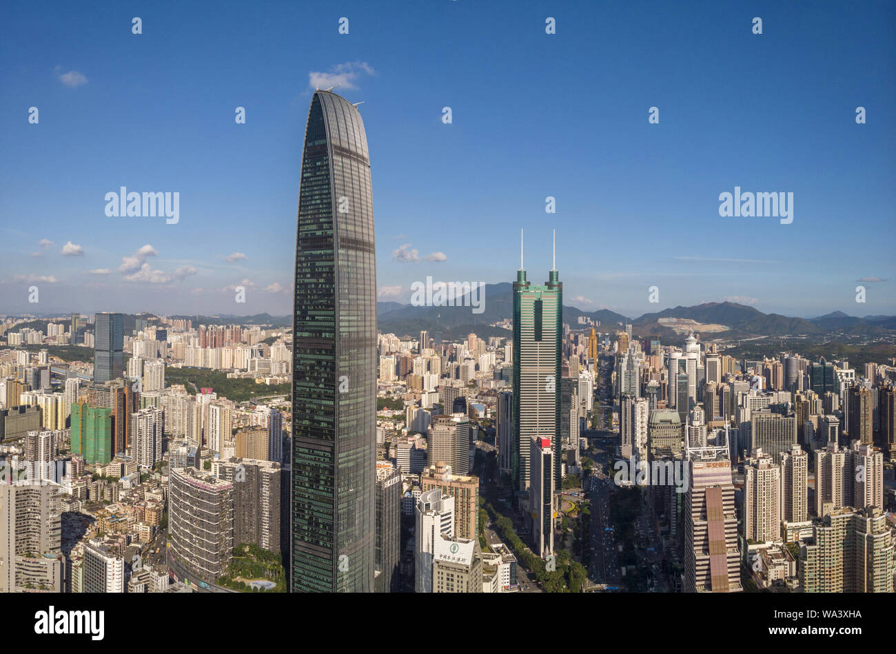 Paysages de Shenzhen Banque D'Images