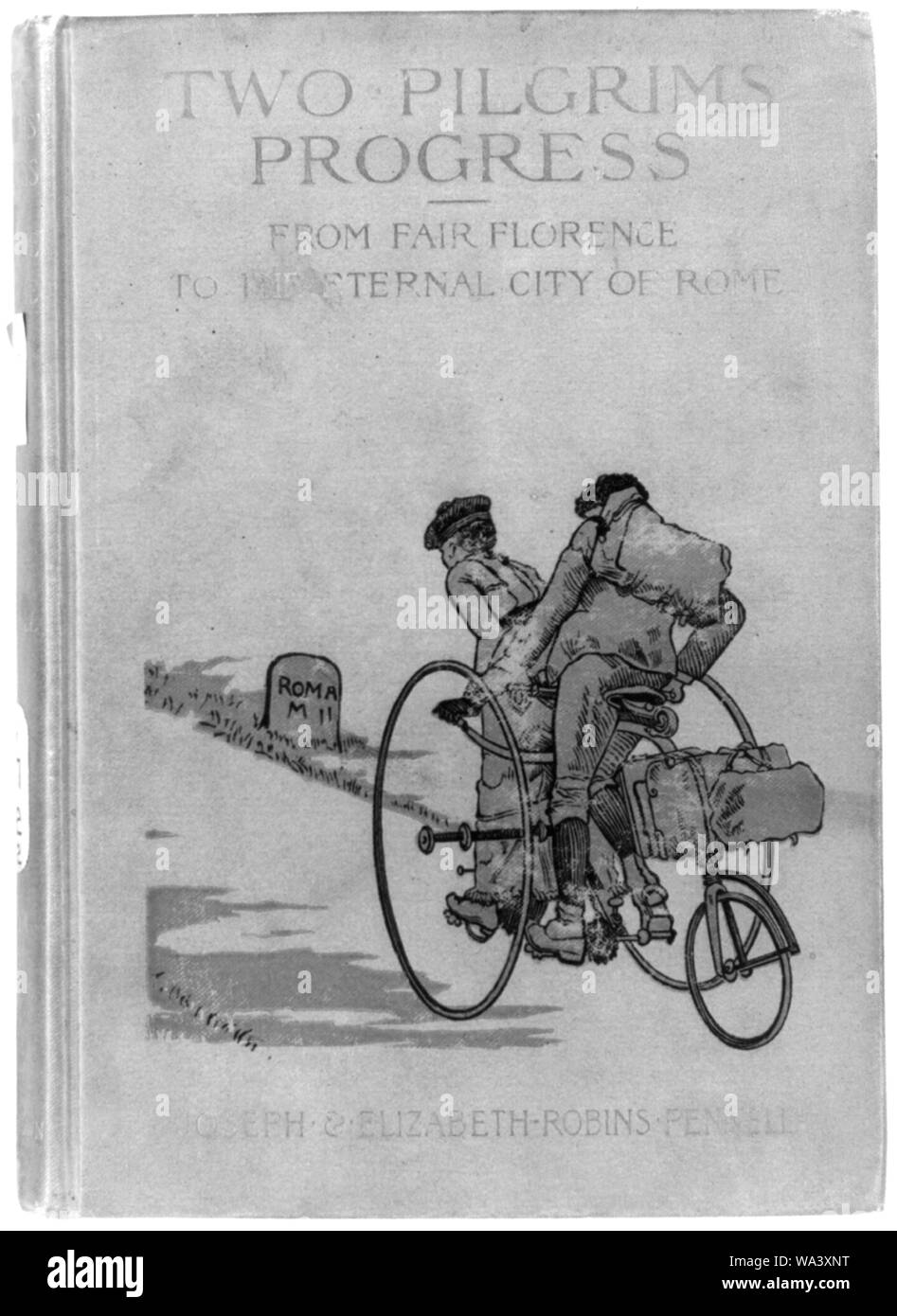 Couverture du livre deux progrès des pèlerins Banque D'Images