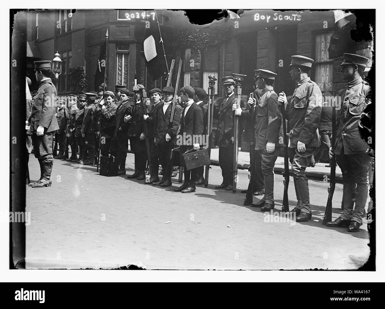 Boy Scouts Banque D'Images