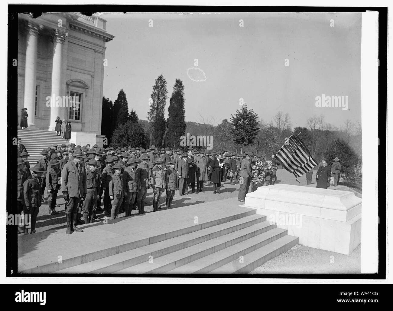 Boy Scouts à Arlington, 11/10/23 Banque D'Images