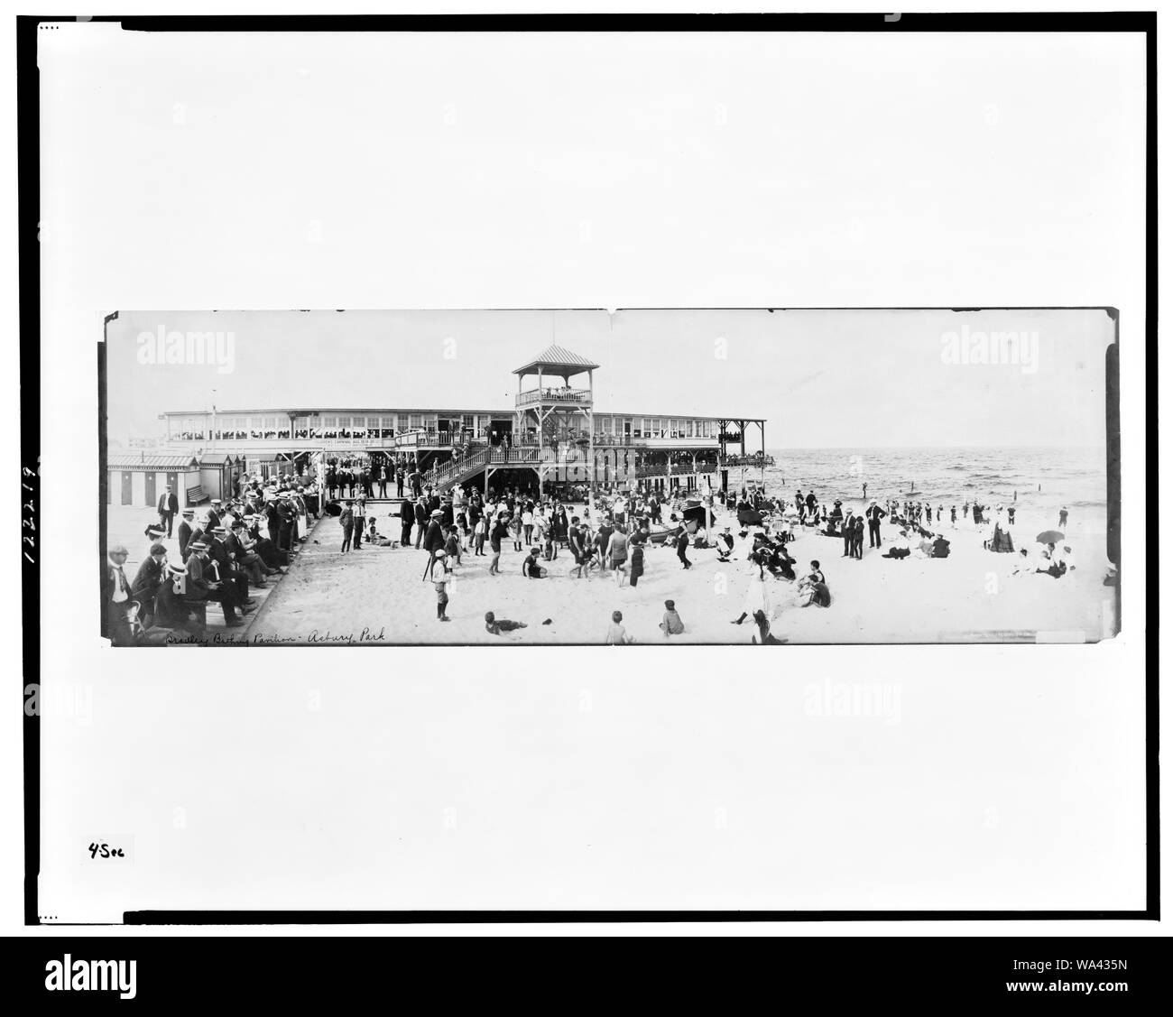 Bradley pavillon des bains, Asbury Park Banque D'Images
