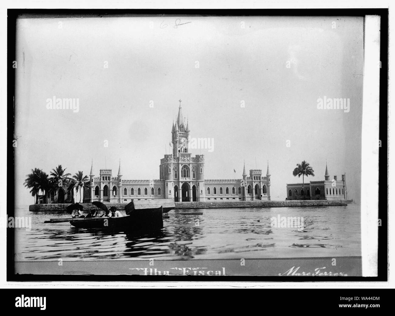 Brésil, Rio de Janeiro. Custom House Banque D'Images