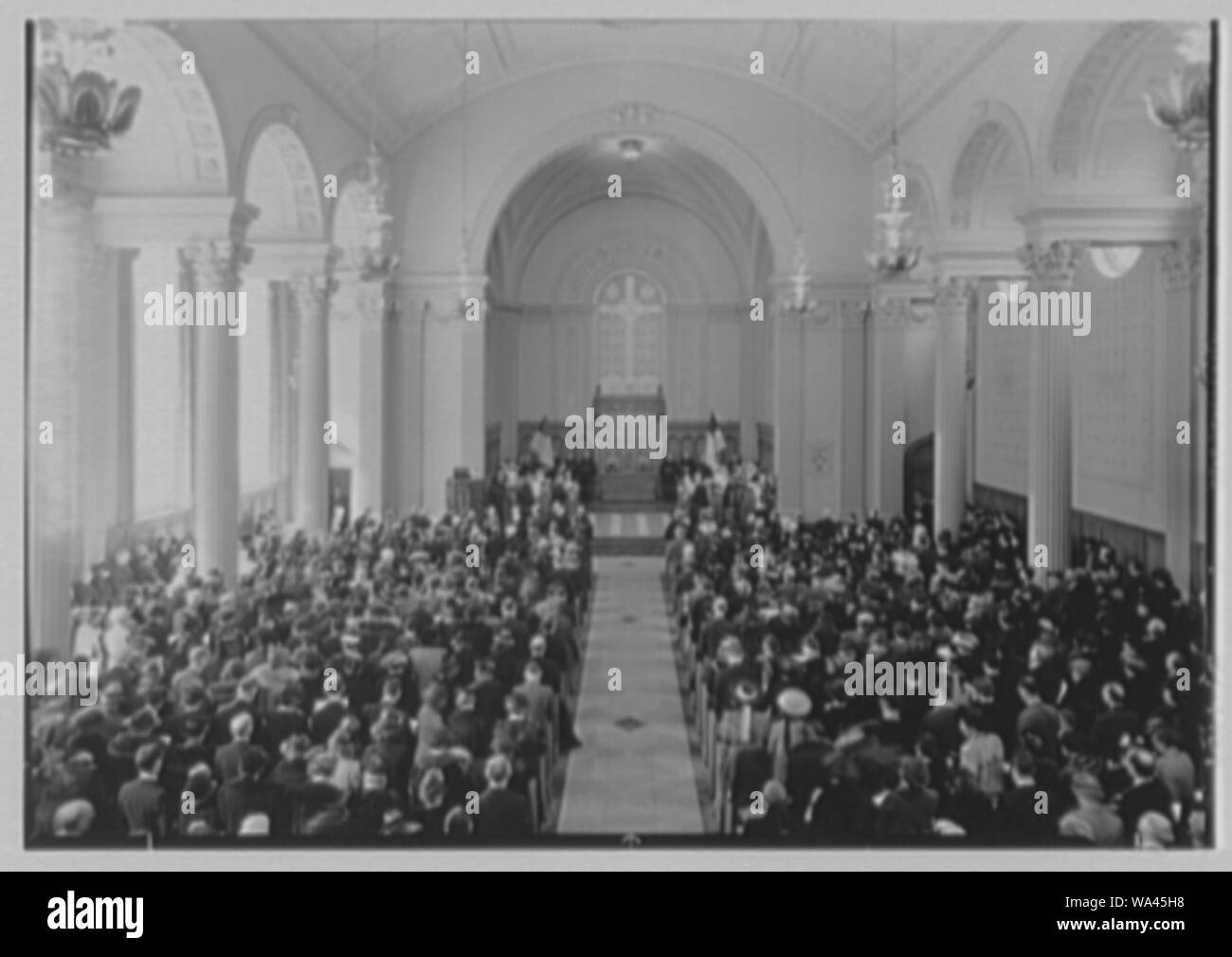 Brick Presbyterian Church, 91e Rue et Park Avenue, New York City. Banque D'Images