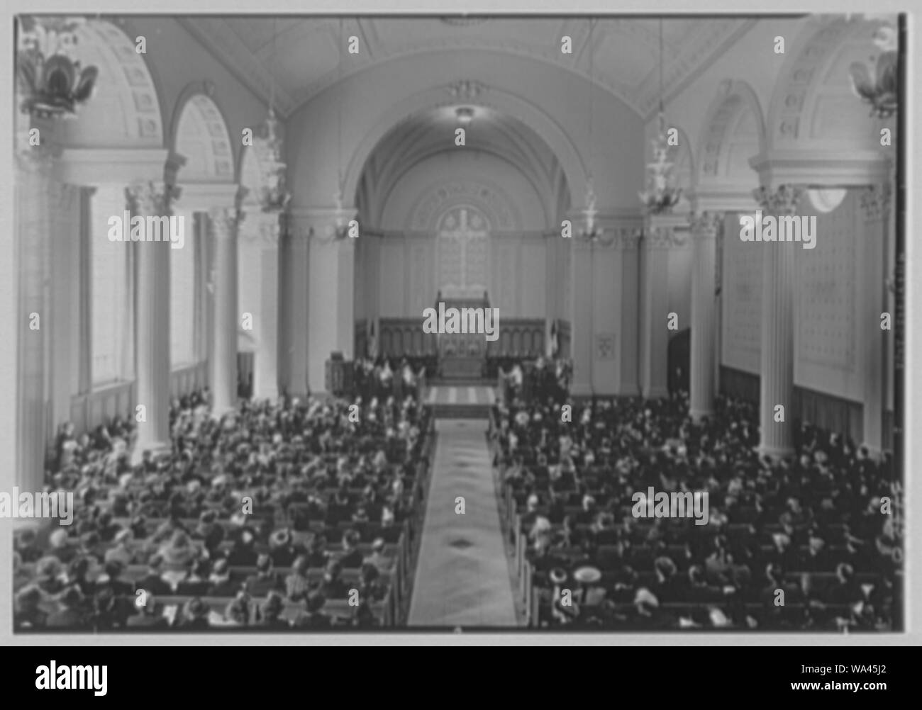 Brick Presbyterian Church, 91e Rue et Park Avenue, New York City. Banque D'Images
