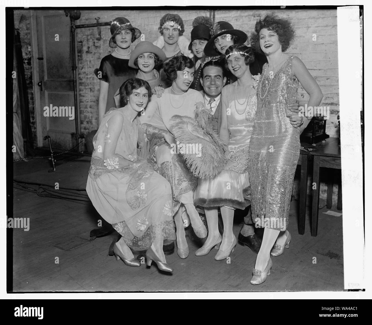 Johns Brook avec l'Oncle Sam's Follies, 12/5/24 Banque D'Images