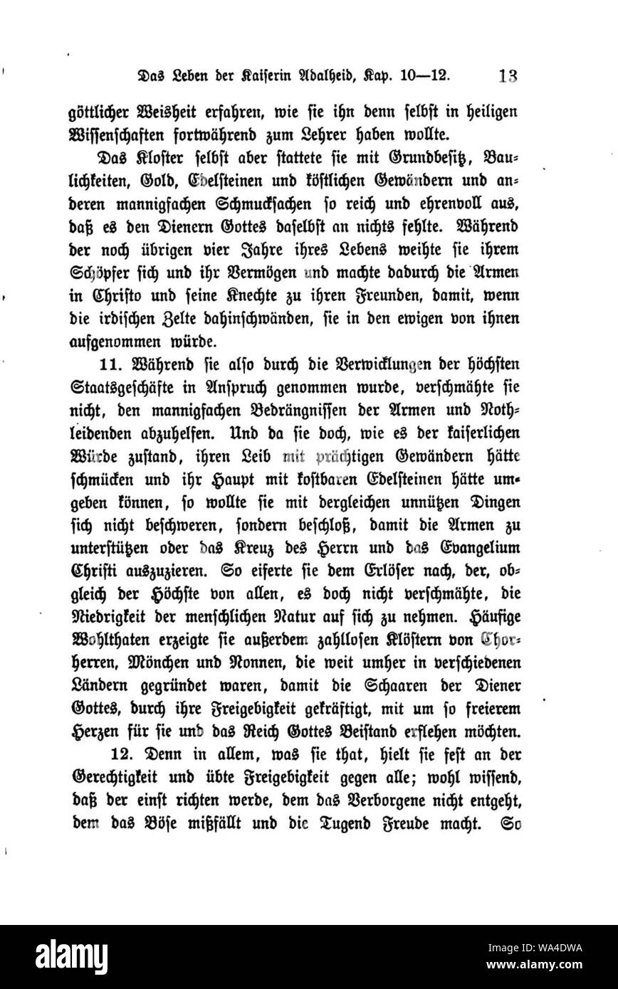 Die Geschichtsschreiber der deutschen Vorzeit 2 Bd. 35 (1891) 13. Banque D'Images