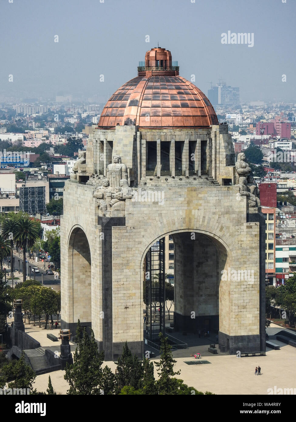 Monument de la Révolution Mexicaine, Mexico Banque D'Images