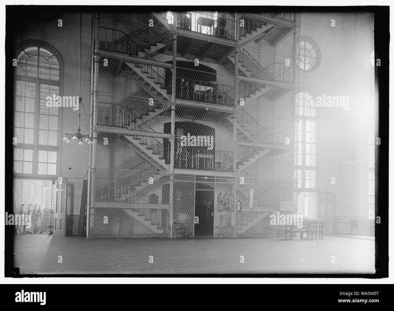 DISTRICT DE COLUMBIA. Différentes vues à la prison. Banque D'Images