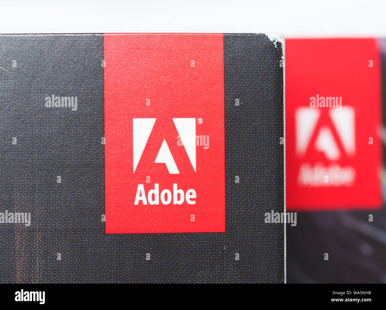 SAN FRANCISCO, USA - circa 2019 AOÛT : Adobe sign Banque D'Images