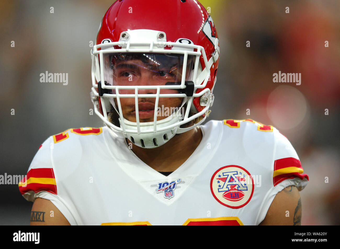 August 17th, 2019 : Tyrann Mathieu # 32 au cours des Pittsburgh Steelers vs Kansas City Chiefs au Heinz Field de Pittsburgh, PA. Jason Pohuski/CSM Banque D'Images August 17th, 2019 : Tyrann Mathieu # 32 au cours des Pittsburgh Steelers vs Kansas City Chiefs au Heinz Field de Pittsburgh, PA. Jason Pohuski/CSM Banque D'Images