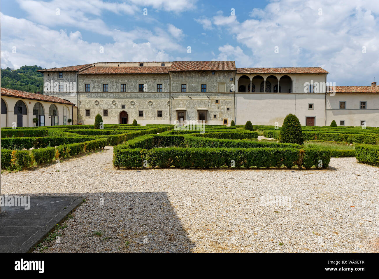 Galerie d'art municipale, Vitelli Palace, Citta di Castello, en Ombrie, Italie Banque D'Images