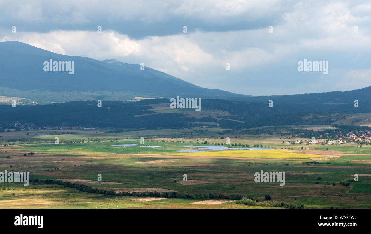 Beau paysage à l'ouest de la Bulgarie Banque D'Images