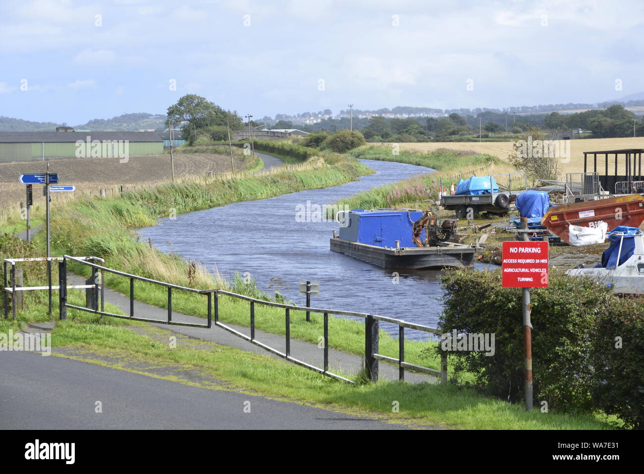 West Lothian est une des 32 régions du conseil de l'Ecosse Banque D'Images