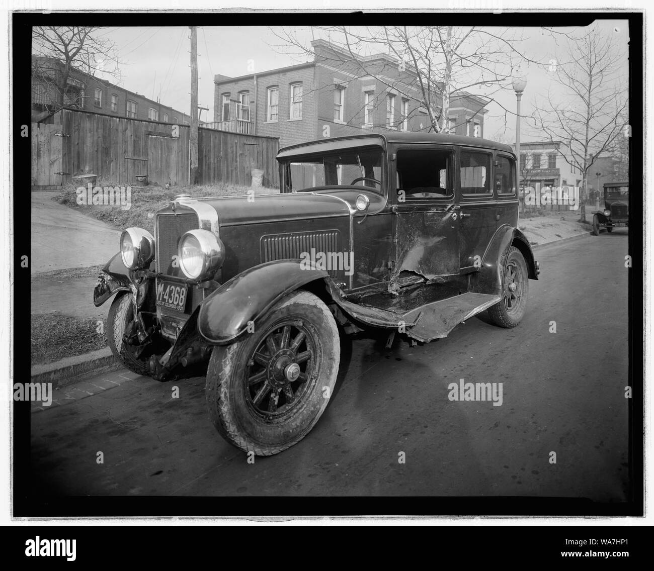 Accident de la circulation Banque D'Images