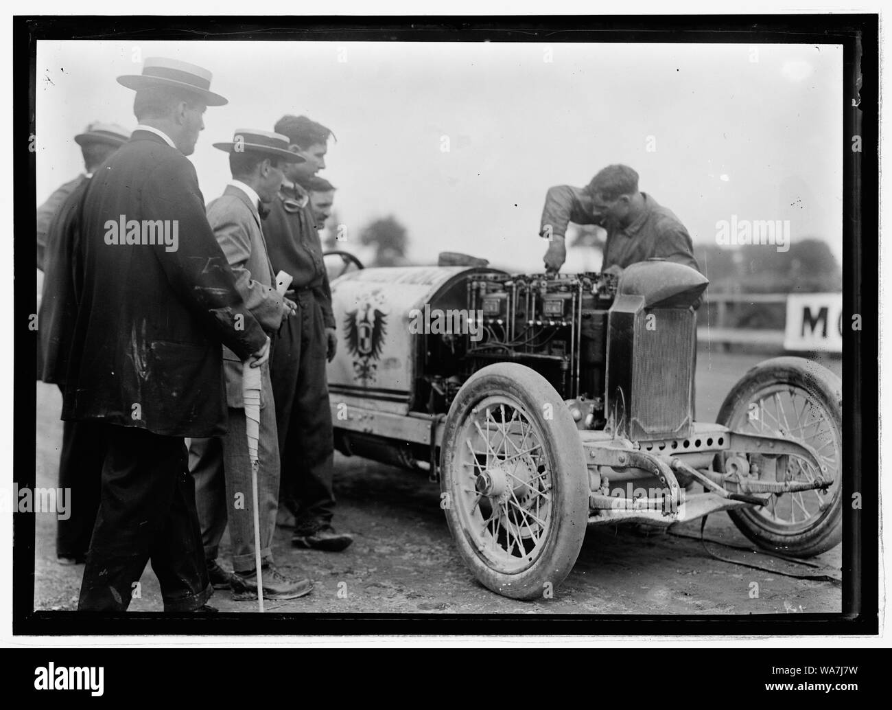 Course automobile, Laurel, MD), juin 1912 Banque D'Images