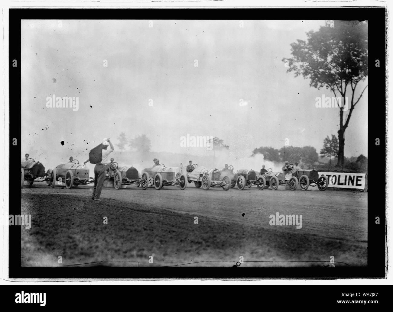 Course automobile, Laurel, MD), juin 1912 Banque D'Images