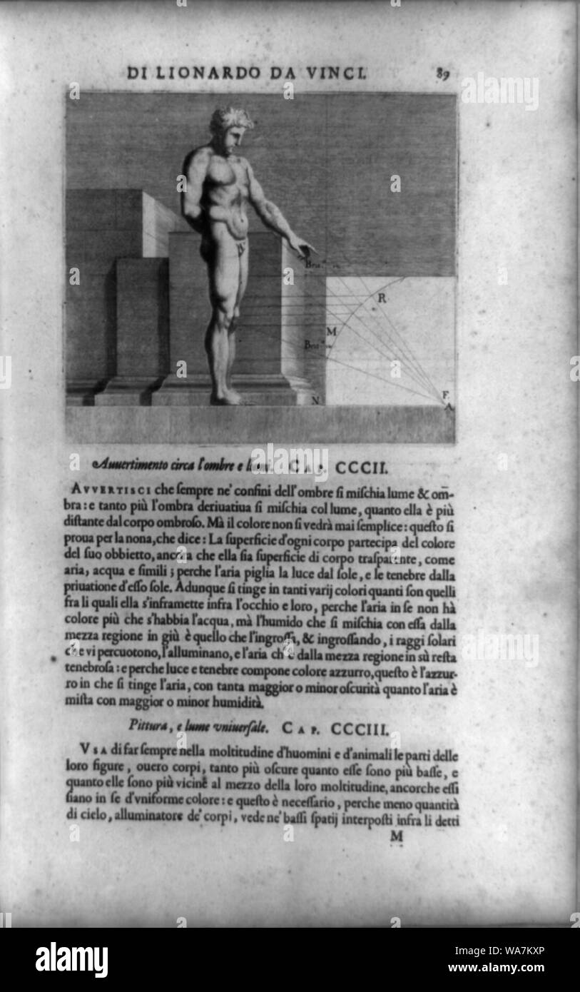 Circa Avvertimento lombre et lumi Banque D'Images