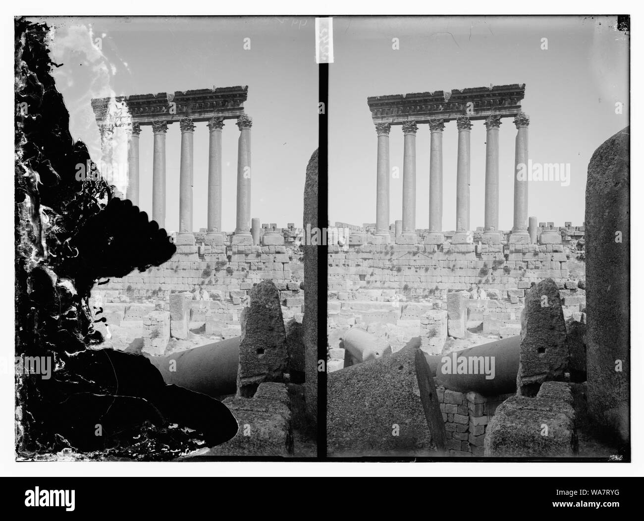 Baalbek Banque D'Images