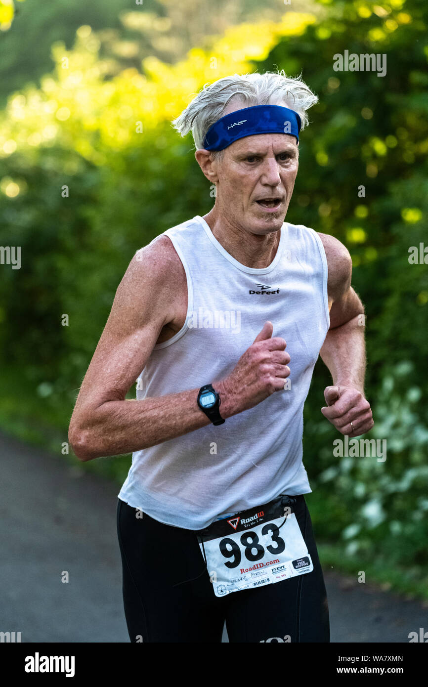 HVTC 2019 Série d'été de Triathlon # 3 Banque D'Images