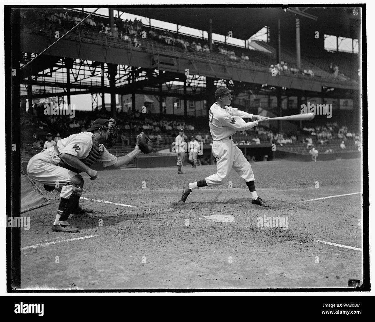 Buck Jacobs, Washington ball player Banque D'Images
